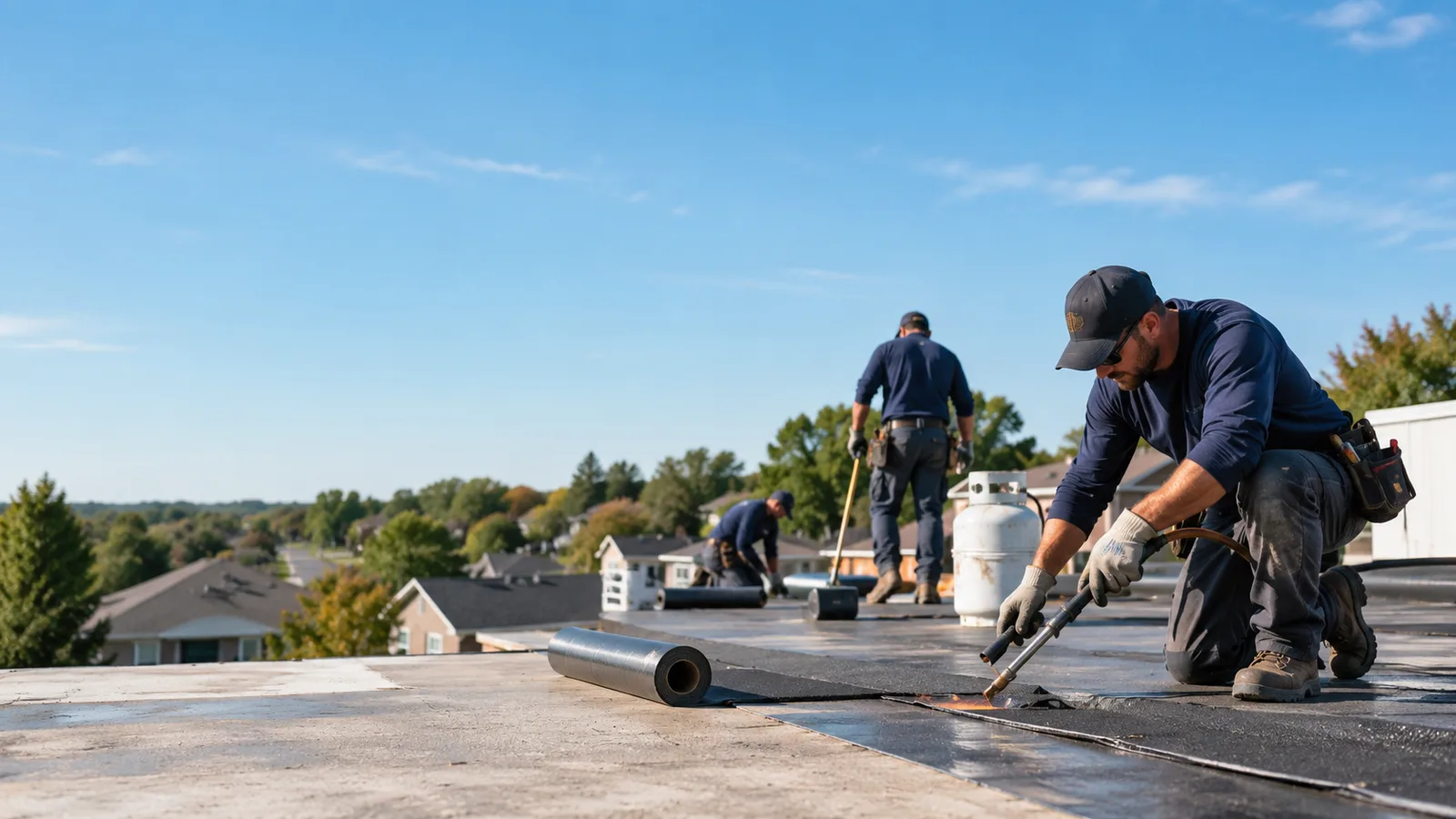Flat Roof Leak Repair providers in China Spring, TX